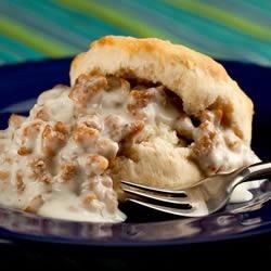 Easy-sausage-biscuits-and-gravy