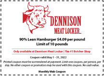 Dennison Monthly Coupon May 2022