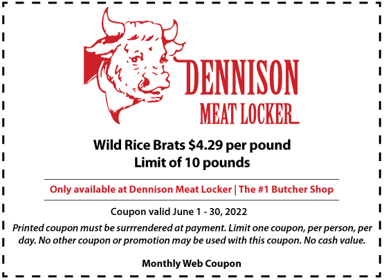 Dennison Monthly Coupon June 2022