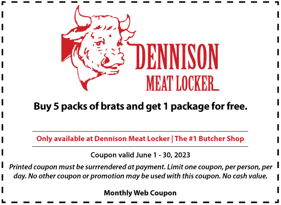 Dennison Monthly Coupon June 2023