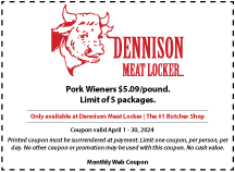 Dennison Monthly Coupon April 2024