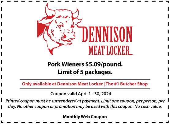 Dennison Monthly Coupon April 2024