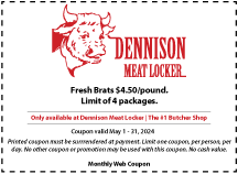 Dennison Monthly Coupon May 2024