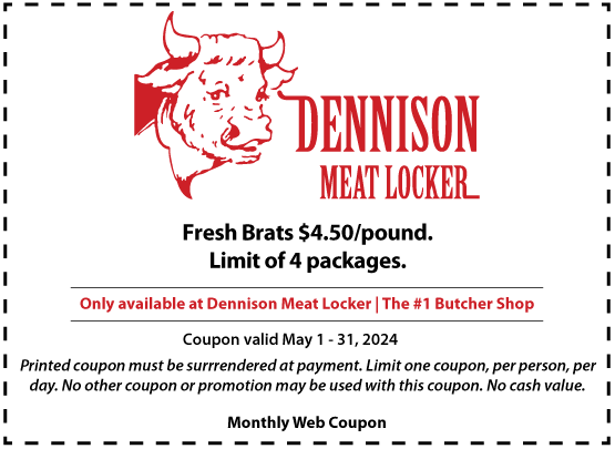 Dennison Monthly Coupon May 2024