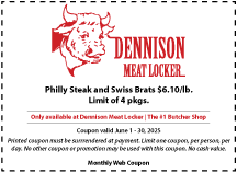 Dennison Monthly Coupon April 2025
