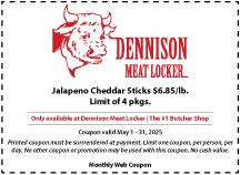 Dennison Monthly Coupon April 2025