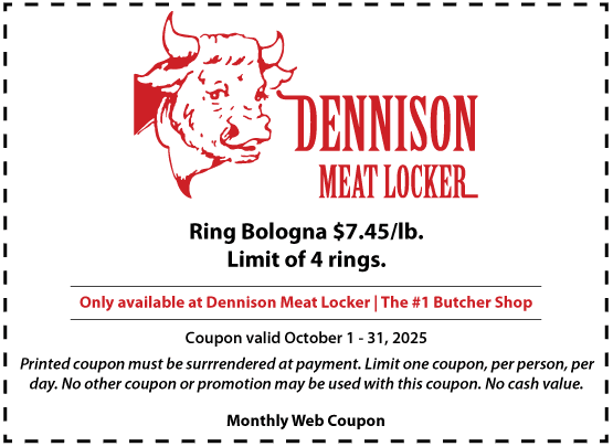 Dennison Monthly Coupon October 2025