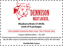 Dennison Monthly Coupon November 2025
